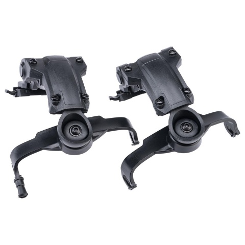 Atlas Custom Works Headset Adapter ARC Helmet Rail Mount Kit for Comtac Headsets - (Black)