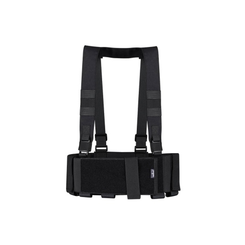 Amomax High Speed 9 Pouch Chest Rig - (Black)