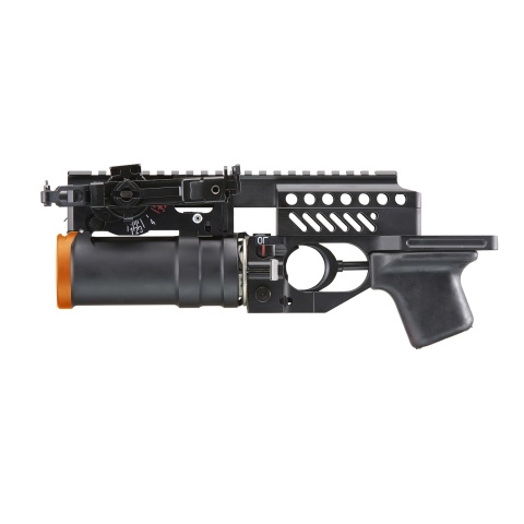 Double Bell Metal AK Grenade Launcher Set w/ Grenade (Color: Black)
