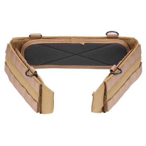 Code 11 Molle Slim Tactical Battle Belt (Color: Tan)