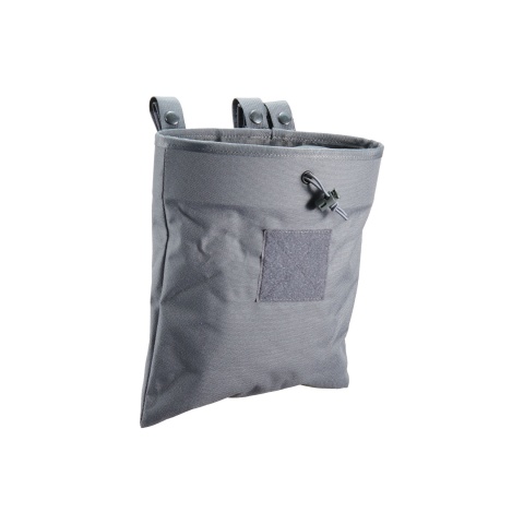 Lancer Tactical Airsoft Large Foldable Magazine Dump Pouch - (Grey)