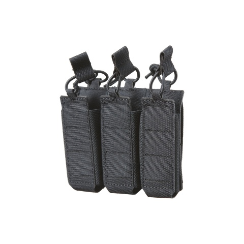 Lancer Tactical Laser Cut Triple Pistol Open Top Mag Pouch