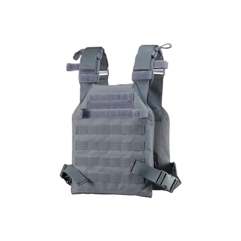 Lancer Tactical QR Lightweight Tactical Vest - (Grey)