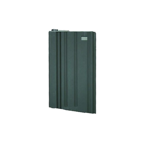 Classic Army Metal 150 Round Mid Cap Magazine for SR25 Airsoft Rifles (Color: Black)