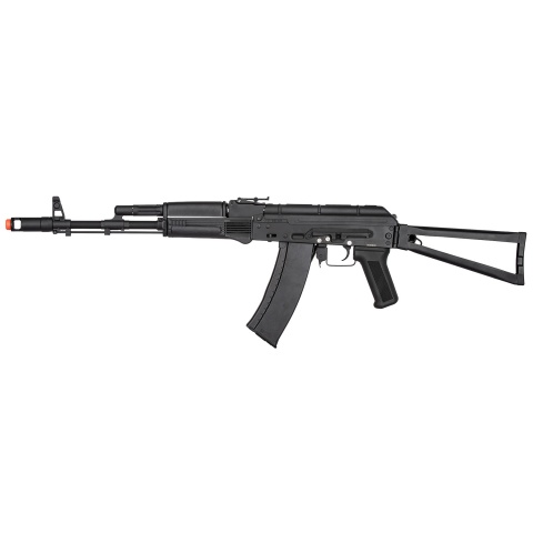 Double Bell Metal Body AKS-74N Airsoft AEG Rifle w/ Folding Stock (Color: Black)