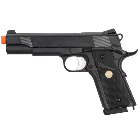 Double Bell M1911 Gas Blowback MEU Airsoft Pistol [Polymer] - BLACK