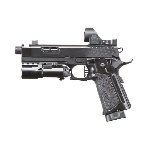 Custom Army Armament KAGE - R604 Hi-Capa Gas Blowback Airsoft Pistol - (Black)