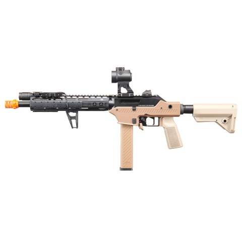Custom Desert Cage - Vorsk VMP-2M ASSAULT VARIANT GBB Airsoft Rifle Select Fire - (Tan/Black)
