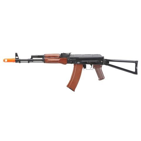 E&L Airsoft New Essential Version AKS-74N Airsoft AEG Rifle w/ Wood Handguard (Color: Black)