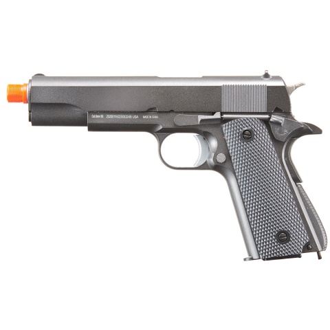 WellFire 1911 CO2  Blowback Airsoft Pistol (Color: Gun Metal Gray)