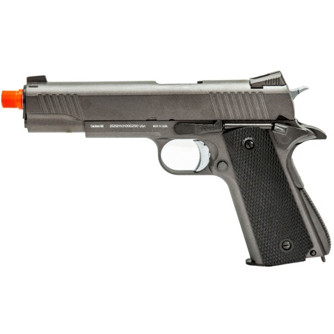 WellFire Tactical 1911 CO2 Blowback Airsoft Pistol (Color: Gun Metal Gray)