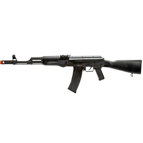 WellFire AK74 Co2 Blowback Airsoft Rifle with Fixed Stock (Color: Black)