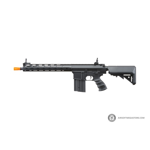 Golden Eagle Airsoft SR-25K w/ URX4 M-LOK Handguard & Crane Stock - Black