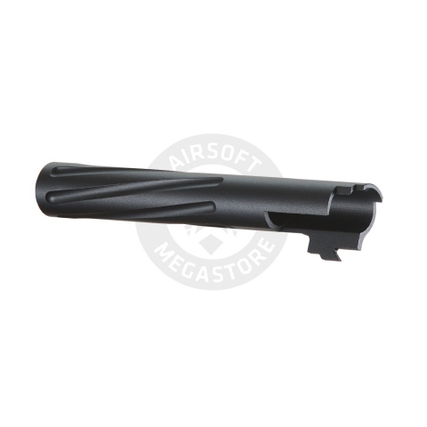 Golden Eagle Spiral and Fluted Outer Barrel for 5.1 Hi Capas (Black)