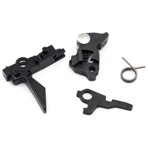 Guns Modify EVO Steel 100-180% Adjustable Hammer w/ GEI Style Trigger for Tokyo Marui M4 MWS GBBR - (Black)