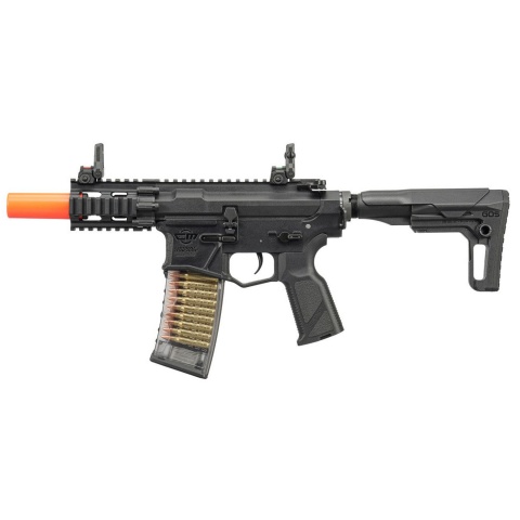 G&G CM16 GMS SBR M4 AEG Airsoft Rifle w/ GATE ASTER  - (Black)