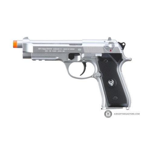 HFC Metal M9 Green Gas Powered Airsoft Pistol (Color: Silver)