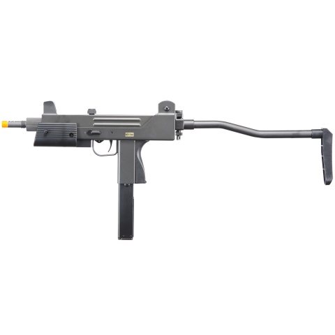 HFC Airsoft Gas Powered Pistol w/ Folding Stock - BLACK