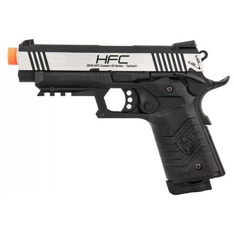 HFC HG-171 Tactical 1911 CO2 Blowback Pistol - BLACK/SILVER