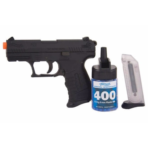 Walther Special Operations P22 Spring Airsoft Pistol - (Black)