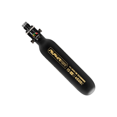 HSTL Hostile Prestige Alpha Air 15ci/4500psi HP8 Air System - (Black/Gold)