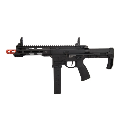KWA QRF Pistol Caliber MOD 3 AR w/ Adjustable FPS AEG 2.5 Gearbox (Black)