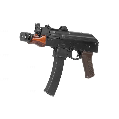 LCT AK-MOE AEG Airsoft SMG - (Black)