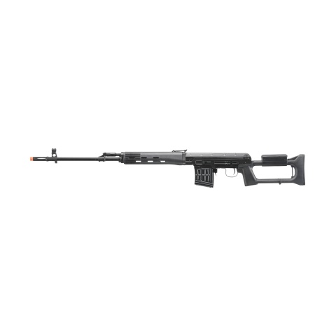 LCT SVD Dragunov Electric Airsoft Sniper Rifle (Color: Black)