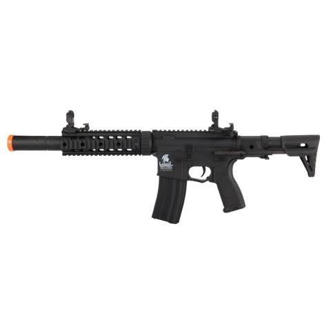 Lancer Tactical LT-15BDL-G2 Gen 2 M4 Carbine with PDW Stock and Mock Suppressor (Black)