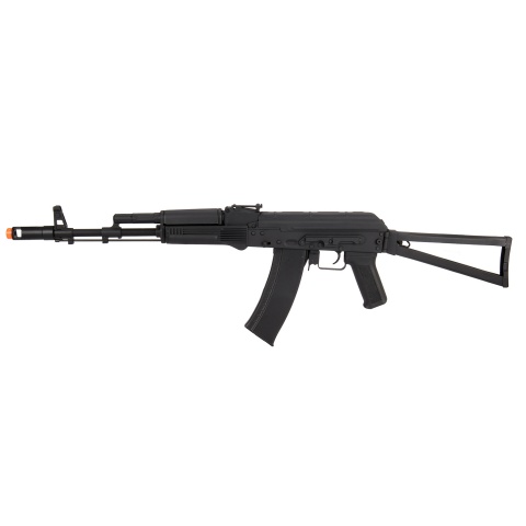 Lancer Tactical AK-Series AK-74M AEG Airsoft Rifle w/ Skeleton Foldable Stock (Black)