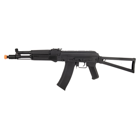 Lancer Tactical AK-Series AKS-105 AEG Airsoft Rifle w/ Skeleton Foldable Stock (Black)