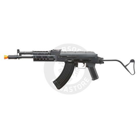 Lancer Tactical AK-Series AK-74M AEG Airsoft Rifle Non ETU w/ M-LOK Handguard & SG-11B Mag - (Black)