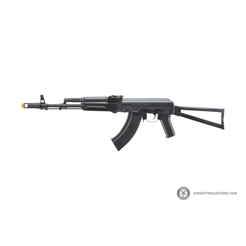 Lancer Tactical x Kalashnikov USA Licensed KR-103 Airsoft AEG Rifle with Triangle Stock (Color: Black)