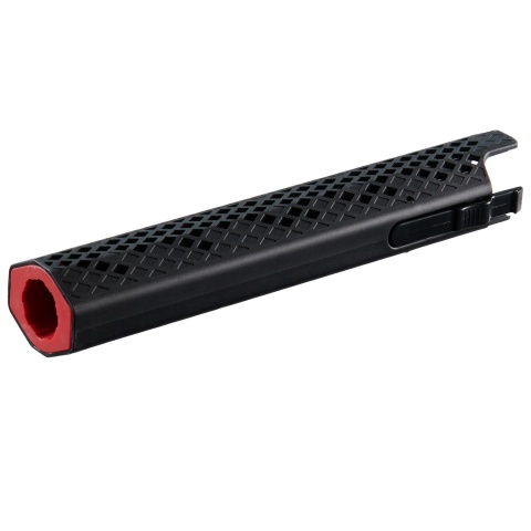 Lancer Air Mock Suppressor for Lancer Air Hydra .177 M4 PDW BB Rifle - (Black)