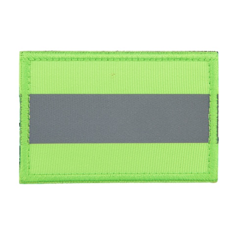 Reflective Yellow Background Patch (Color: Yellow)