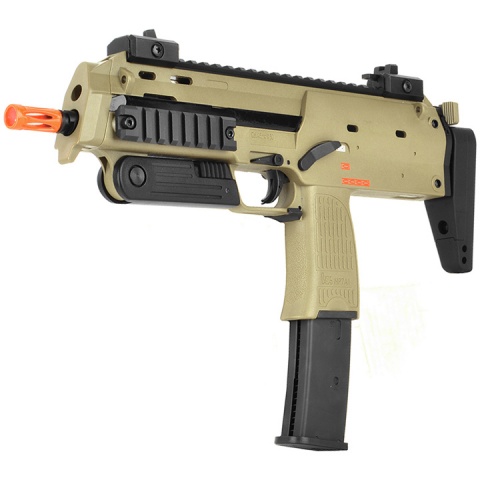 Elite Force KWA H&K MP7 Full Metal Gas Blowback GBB Airsoft SMG - TAN