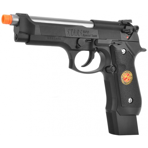 WE Tech BioHazard M92 Gas Blowback GBB Airsoft Pistol w/ Compensator