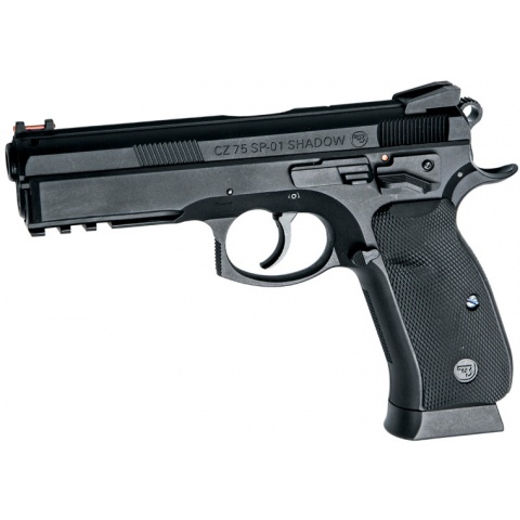 ASG CZ 75 SP-01 Metal Gas Blowback Airsoft Pistol - BLACK