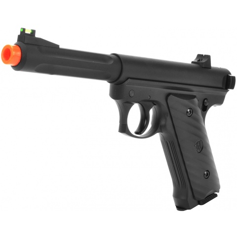 KJW MK2 CO2 NBB Airsoft Pistol w/ Optical Fiber Front Sight - BLACK