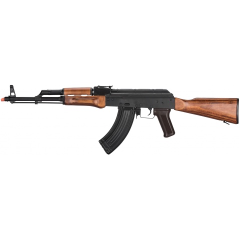 LCT AKM Steel Airsoft AEG Rifle w/ Full Stock (Black & Wood)
