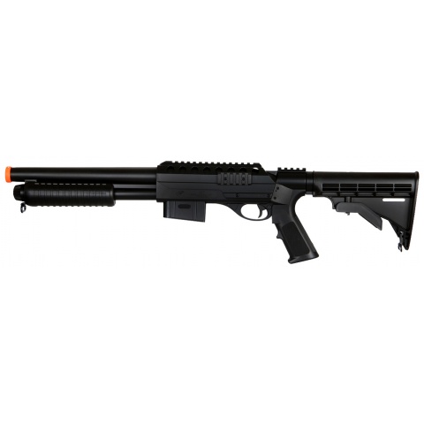 DE M500 Pump Action Airsoft Shotgun w/ Retractable LE Stock