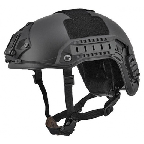 Lancer Tactical CA-805B ABS Maritime Airsoft Helmet Med/Lrg - BLACK