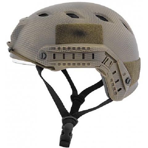 Lancer Tactical Airsoft Tactical BJ Type Basic Visor Helmet (Color: Navy Camo)