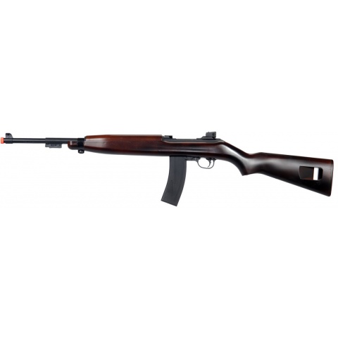 UK Arms Airsoft M1 Carbine World War II Spring Rifle - WOOD