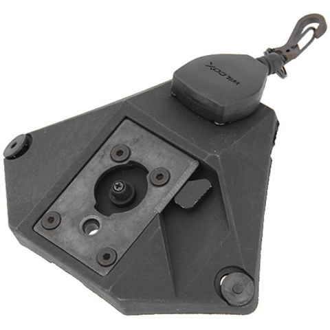 UK Arms L3 Series Helmet NVG Mount Component - BLACK