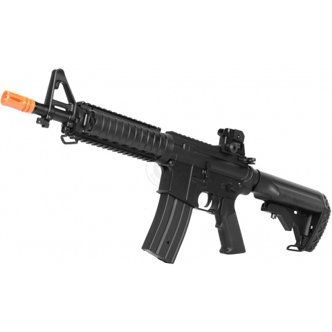 JG M4 Full Metal CQB-R M4 Series Airsoft AEG - BLACK