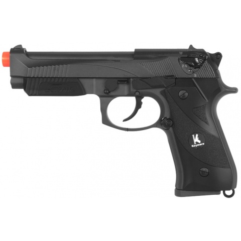 HFC Airsoft 192 Pistol Special Forces Gas Powered w/ GBB - BLACK