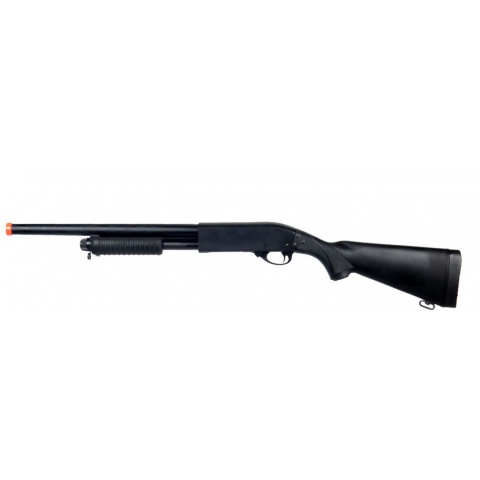 Atlas Custom Works M870 Airsoft Pump Action Shotgun - BLACK