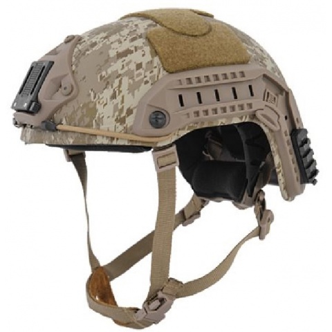 Lancer Tactical Maritime ABS Tactical Gear Helmet - DESERT DIGITAL - M/L