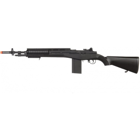 UK Arms Airsoft M14 Spring Tension Rifle w/ Tactical Rail and Covers